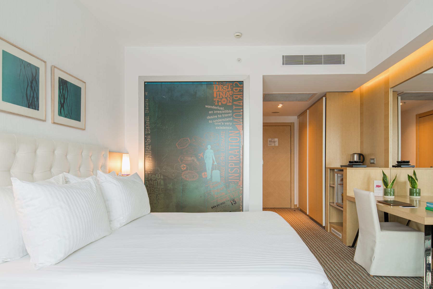 Guest room at the Wyndham Ankara in Ankara, Other than US/Canada