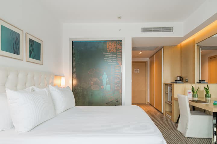 Guest room at the Wyndham Ankara in Ankara, Other than US/Canada