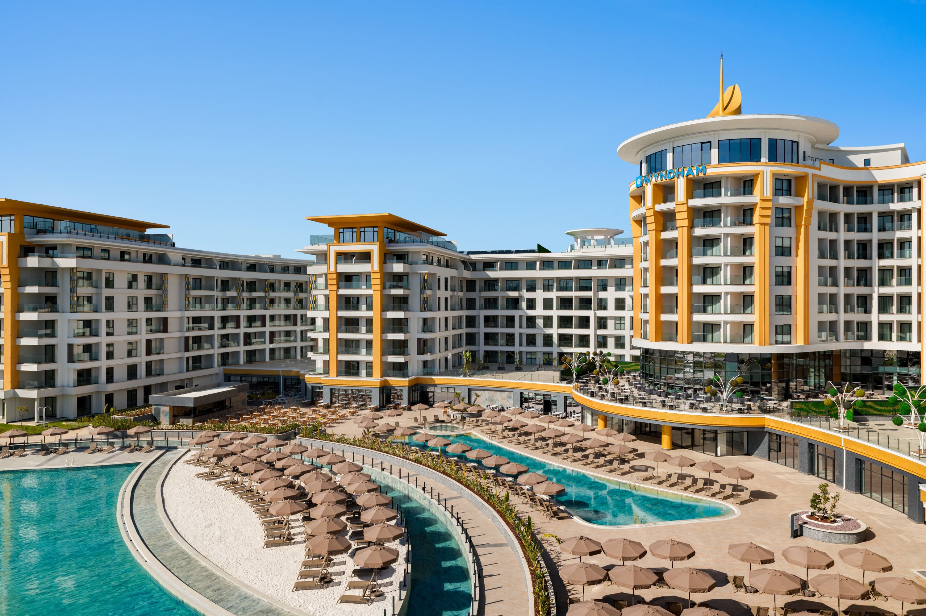 Exterior of Wyndham Alanya hotel in Antalya, Other than US/Canada