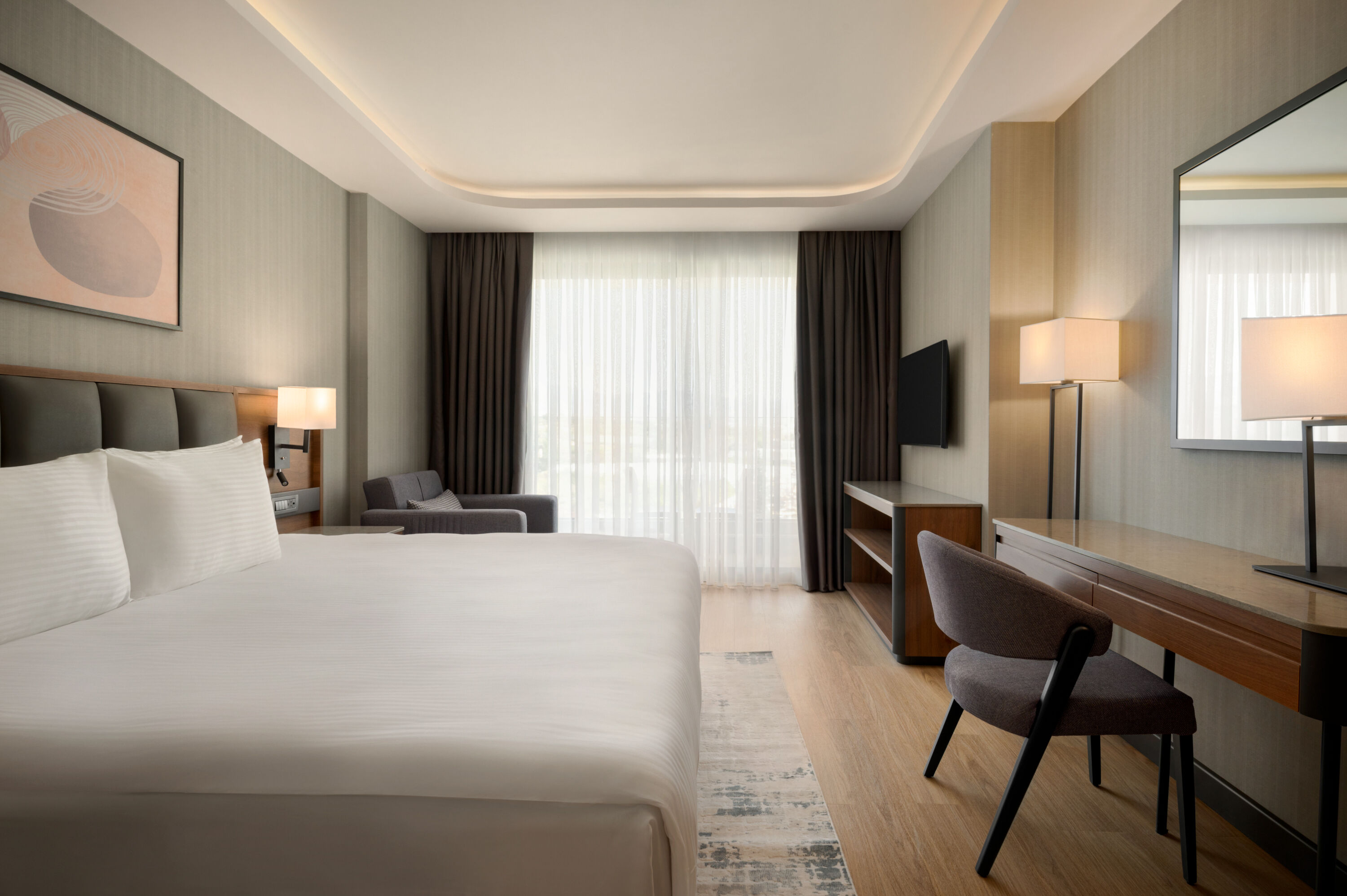 Guest room at the Wyndham Alanya in Antalya, Other than US/Canada