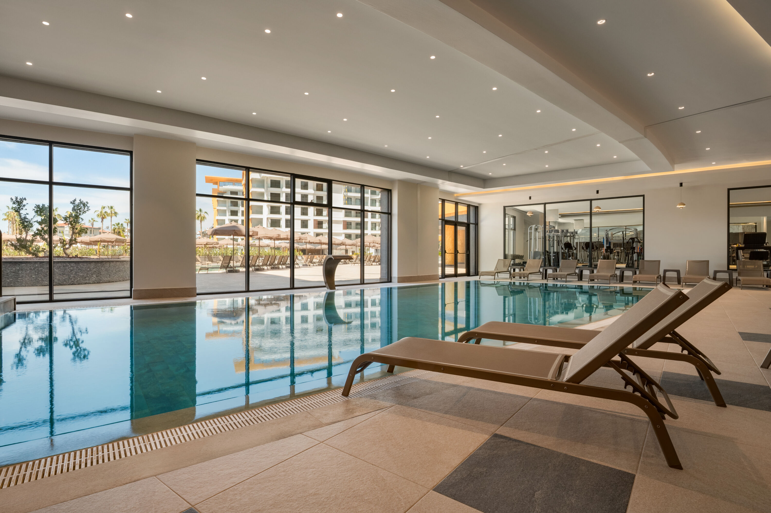 Indoor pool at the Wyndham Alanya in Antalya, Other than US/Canada
