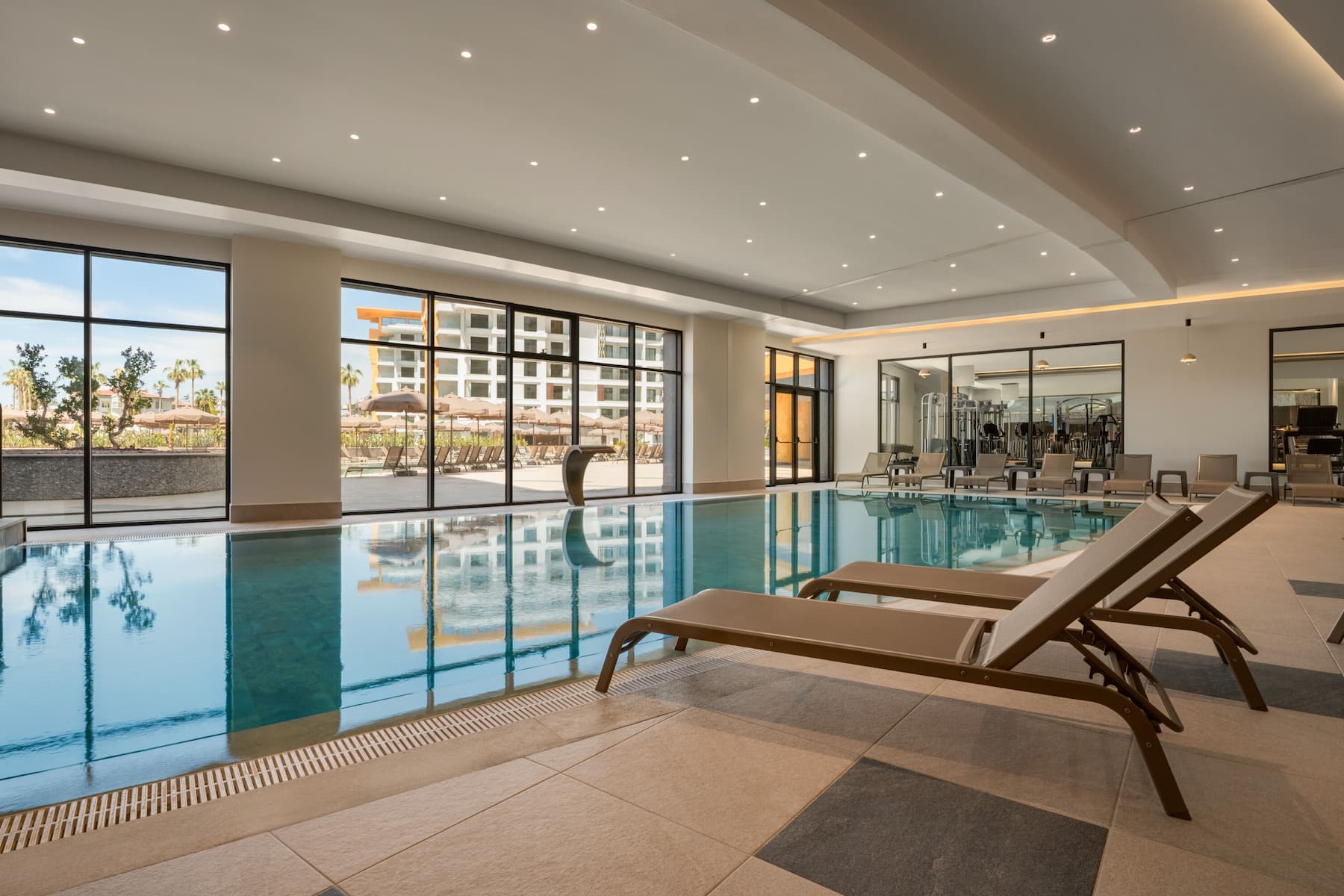 Indoor pool at the Wyndham Alanya in Antalya, Other than US/Canada