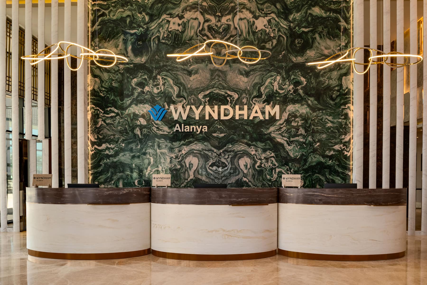 Wyndham Alanya reception in Antalya, Other than US/Canada