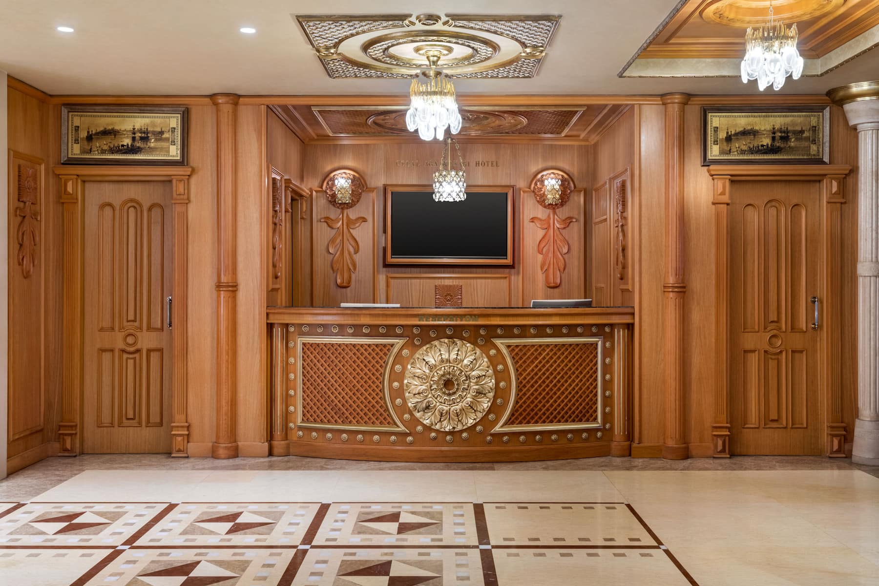 Wyndham Istanbul Old City reception in Istanbul, Other than US/Canada