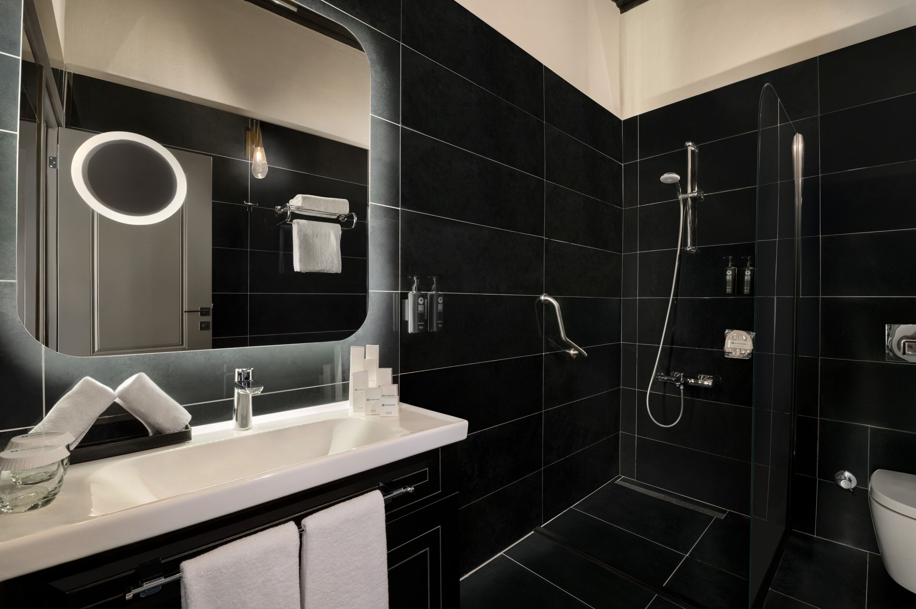 Guest room bath at the Wyndham Tarsus St.Paul in Mersin, Other than US/Canada