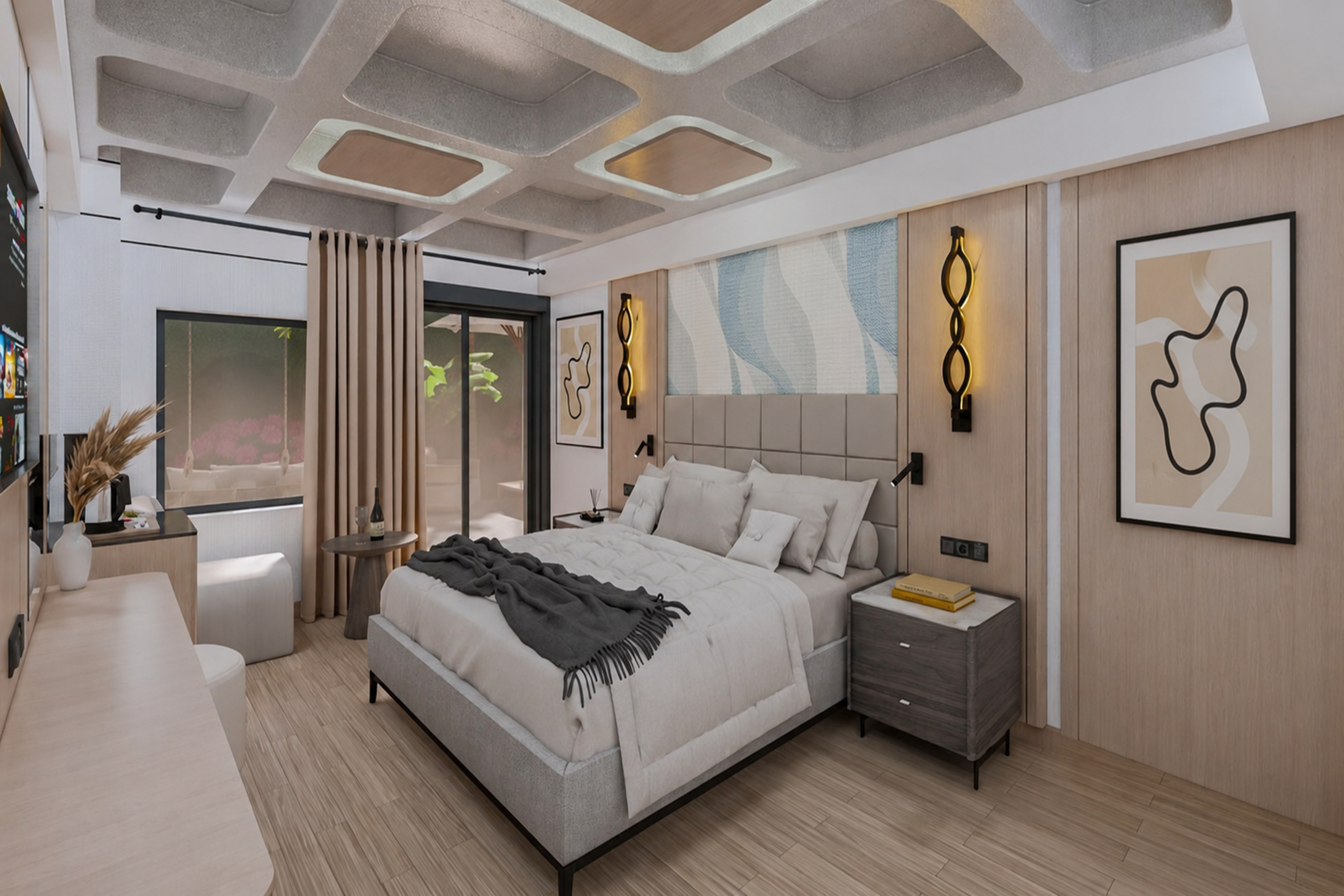 Guest room at the Wyndham Bodrum City Center in Mugla, Other than US/Canada