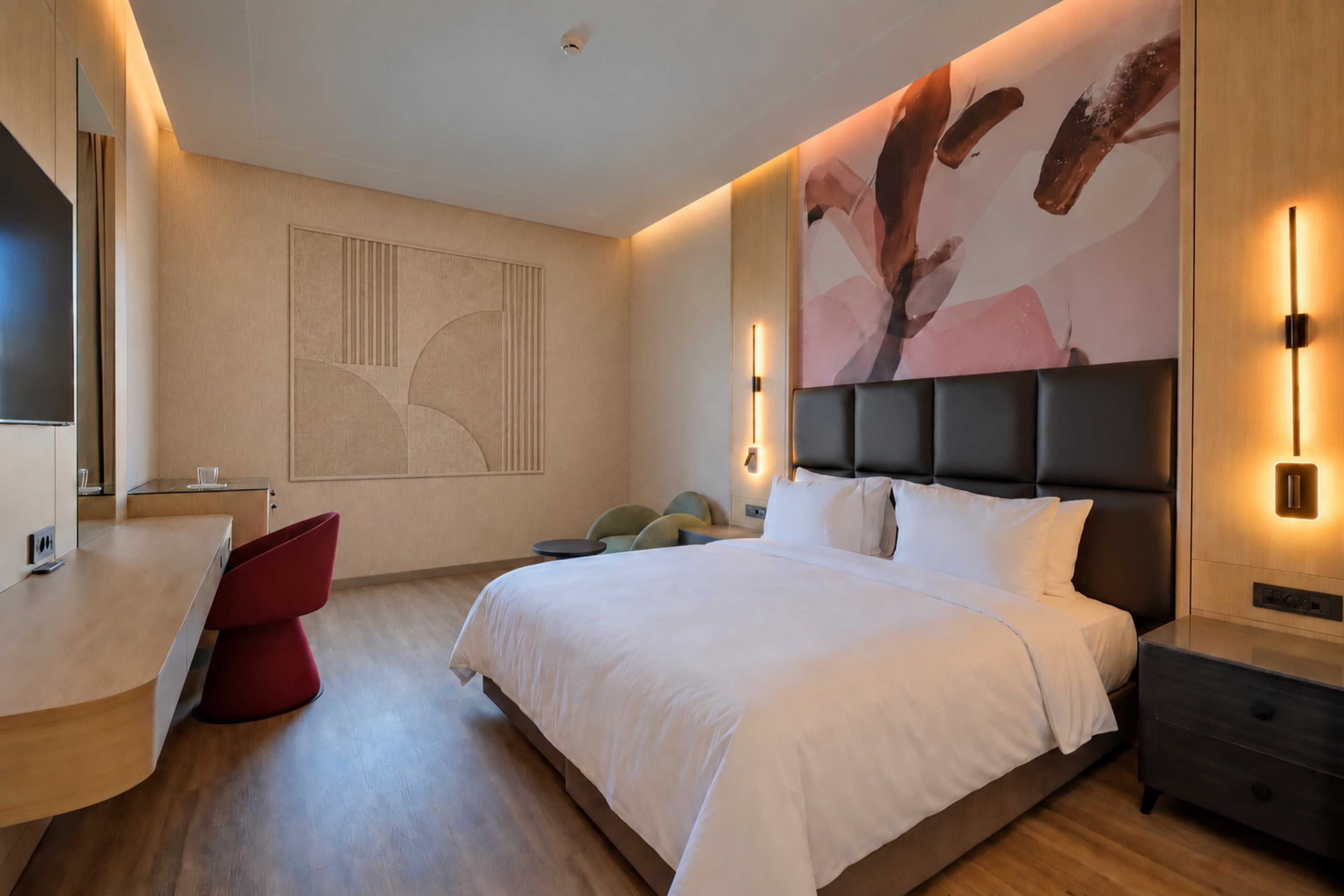 Guest room at the Wyndham Bodrum City Center in Mugla, Other than US/Canada