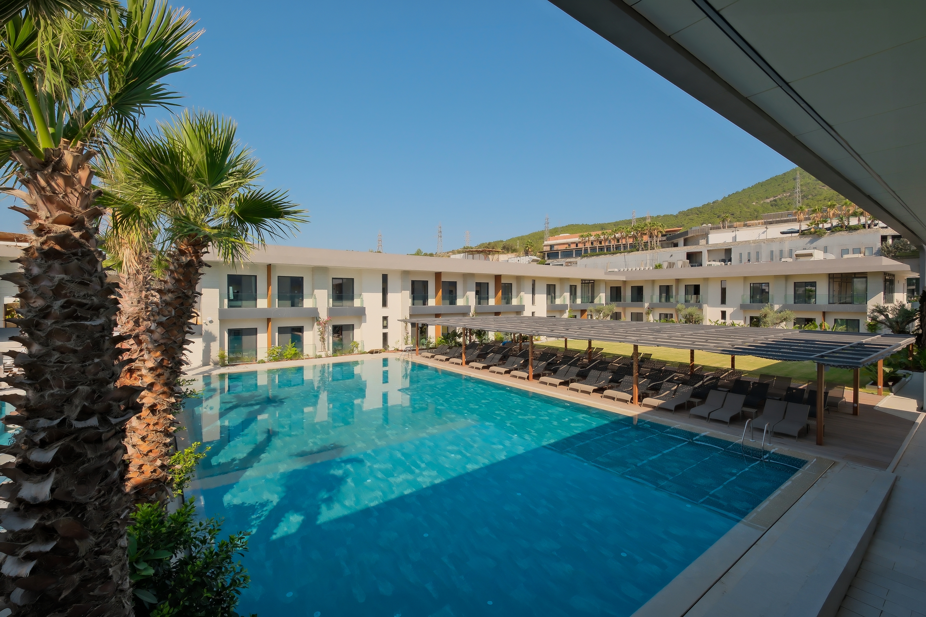 Pool at the Wyndham Bodrum City Center in Mugla, Other than US/Canada