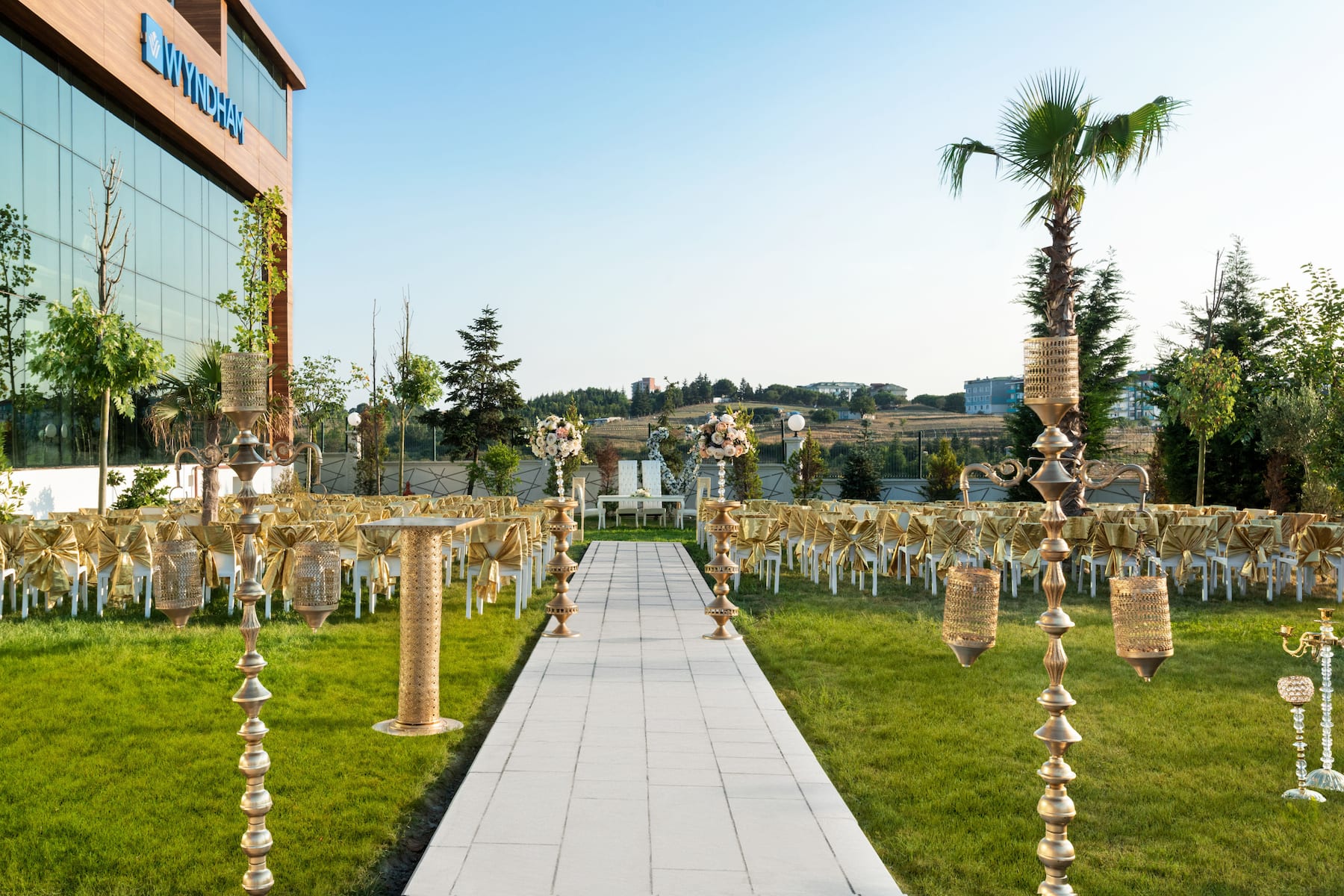 Courtyard at Wyndham Cerkezkoy in Tekirdag, Other than US/Canada