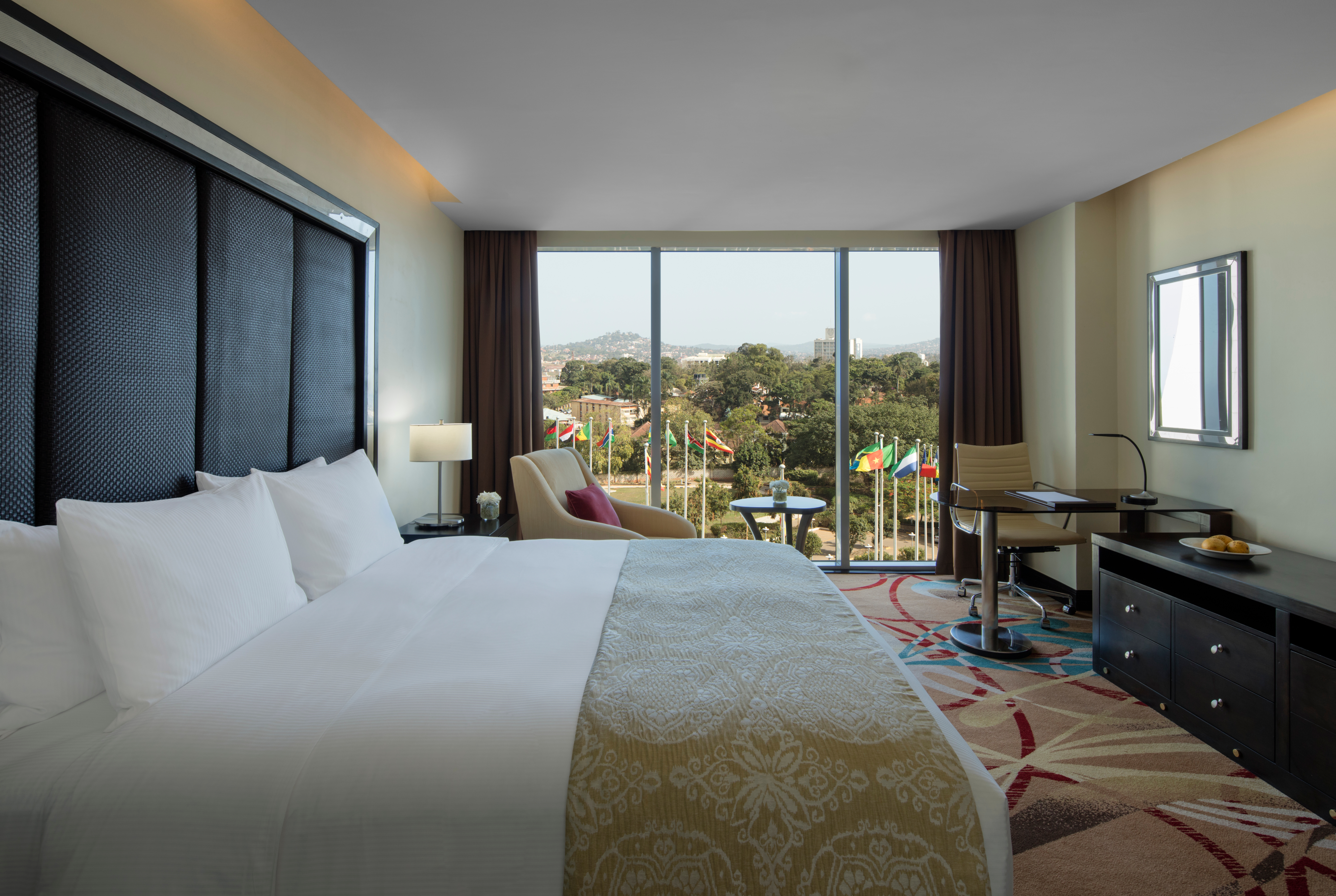 Guest room at the Wyndham Kampala in Kampala, Other than US/Canada