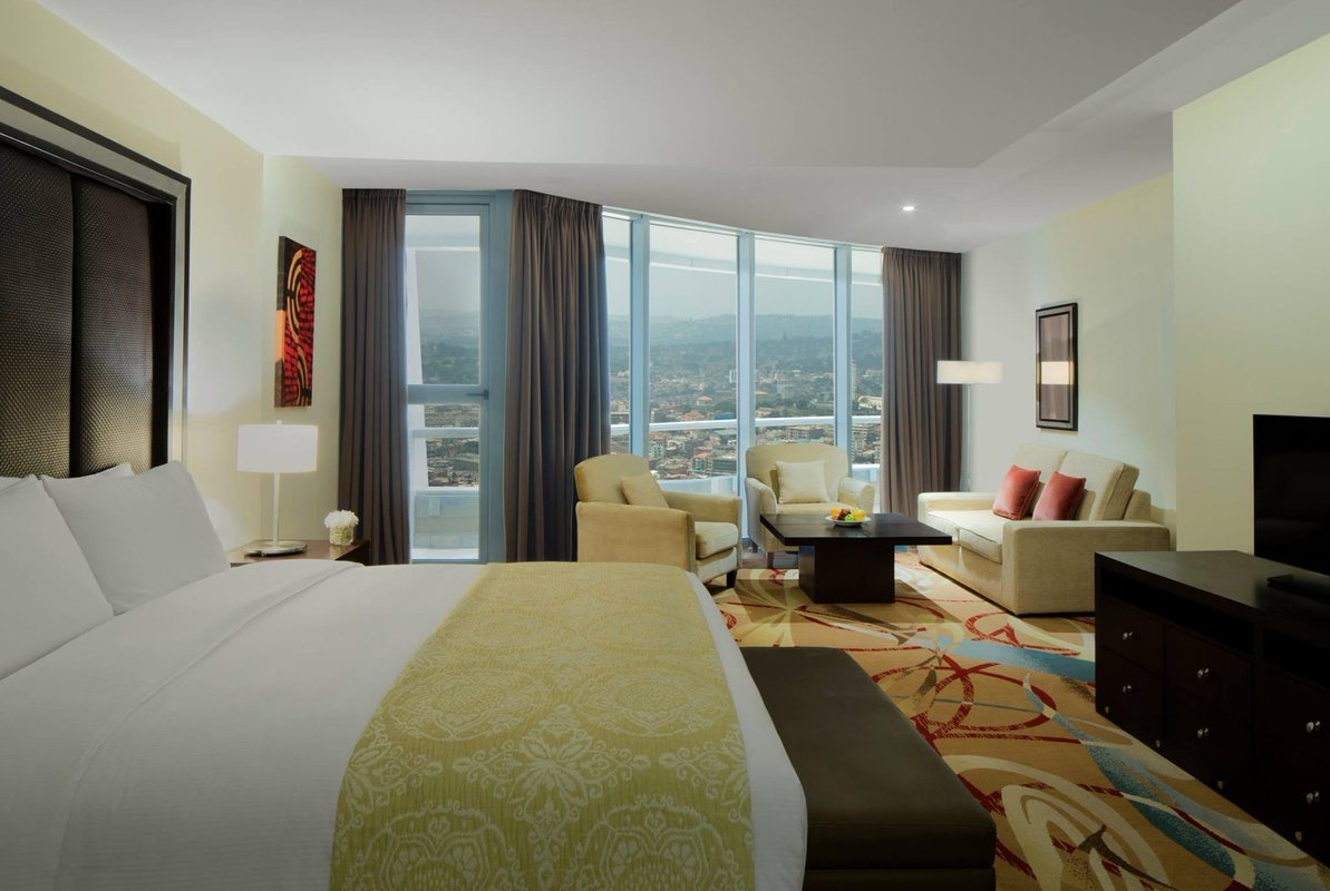 Guest room at the Wyndham Kampala in Kampala, Other than US/Canada