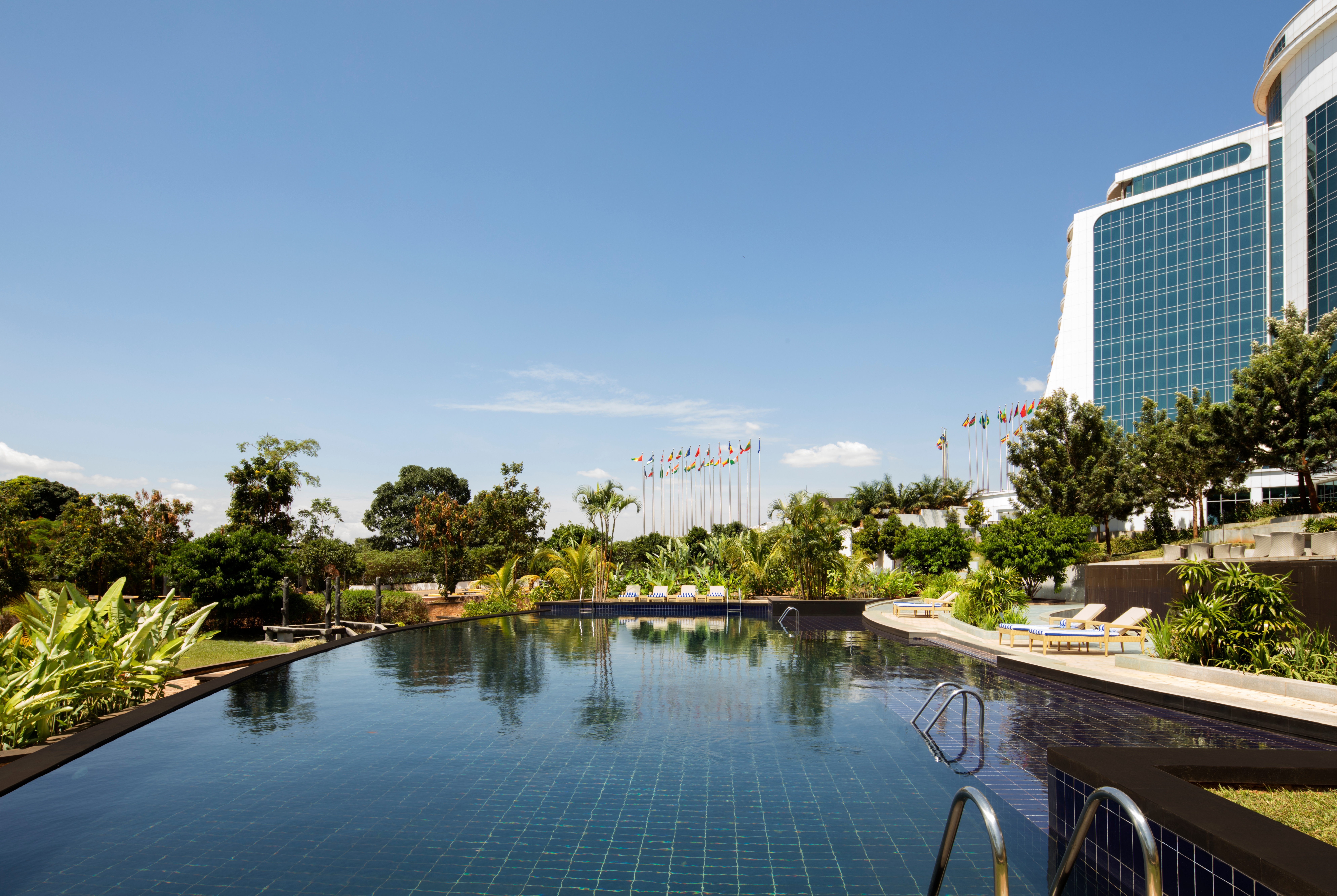 Pool at the Wyndham Kampala in Kampala, Other than US/Canada