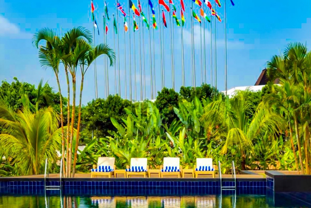 Pool at the Wyndham Kampala in Kampala, Other than US/Canada