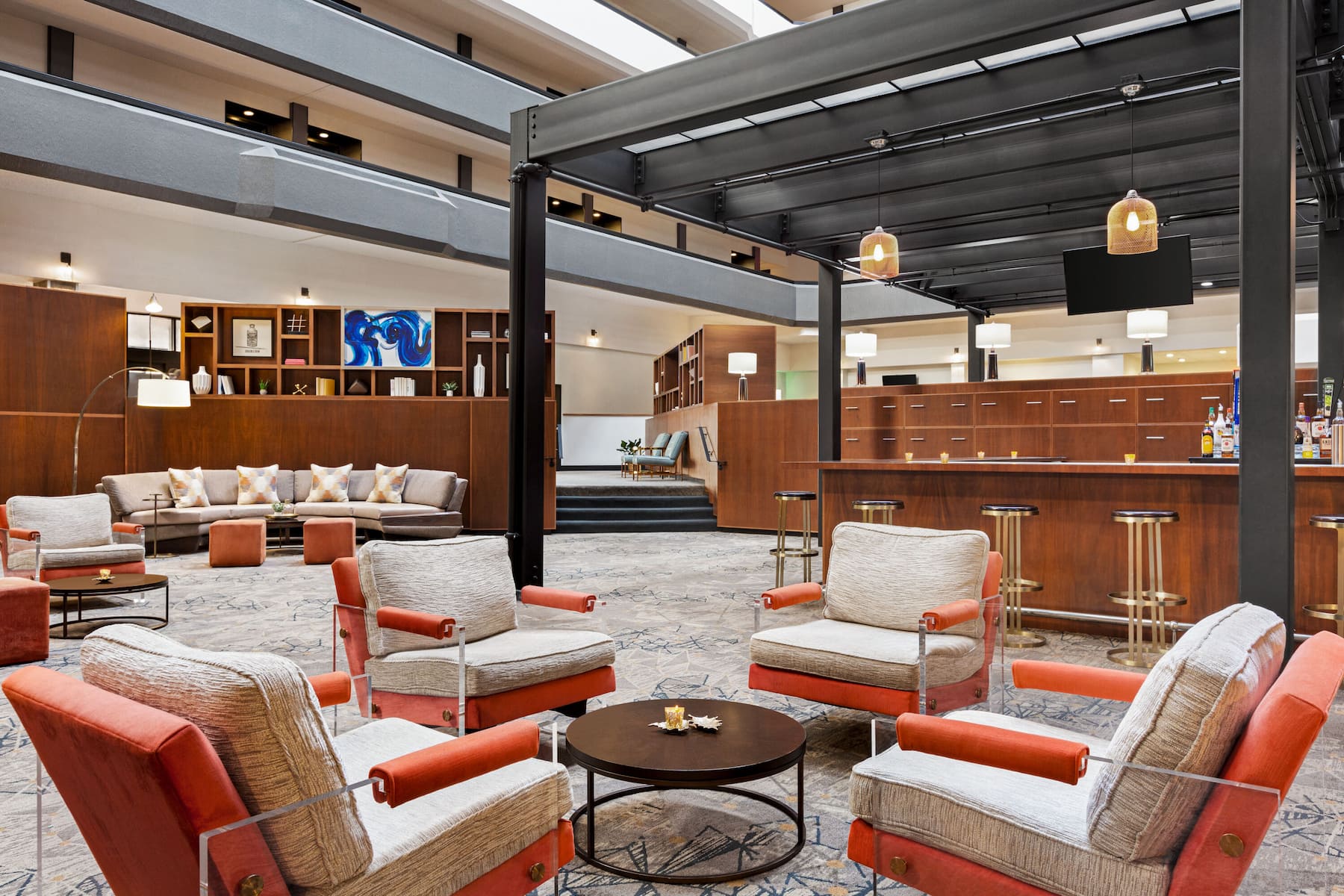 Bar at Wyndham Fort Smith City Center in Fort Smith, Arkansas