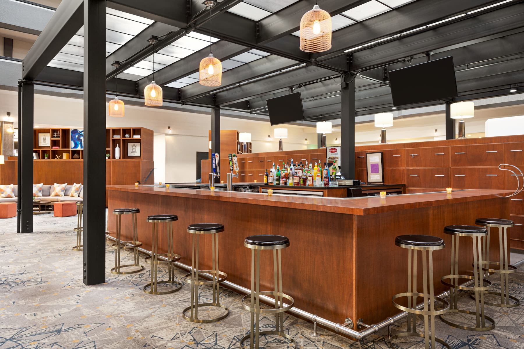Bar at Wyndham Fort Smith City Center in Fort Smith, Arkansas