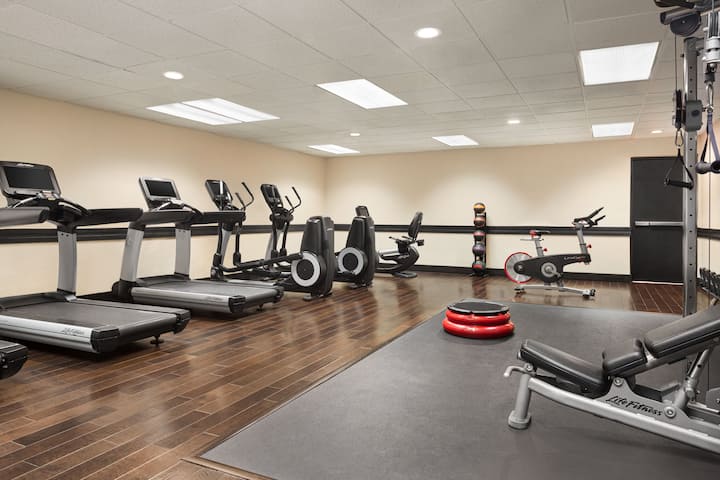 Fitness room at Wyndham Fort Smith City Center in Fort Smith, Arkansas