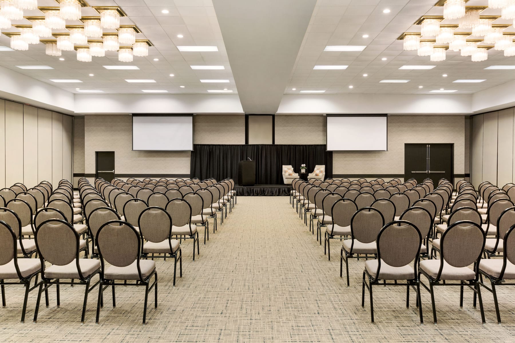 Theatre meeting room at Wyndham Fort Smith City Center in Fort Smith, Arkansas