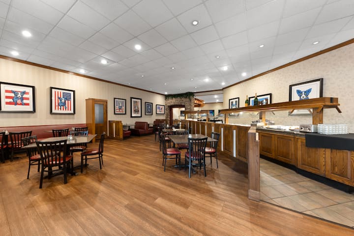 Free breakfast at Wyndham Riverfront Little Rock in North Little Rock, Arkansas