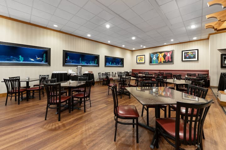 Free breakfast at Wyndham Riverfront Little Rock in North Little Rock, Arkansas