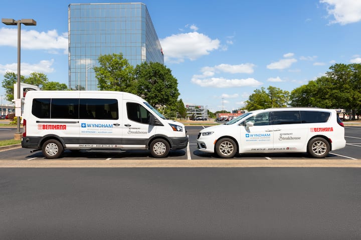 Shuttle at Wyndham Riverfront Little Rock in North Little Rock, Arkansas