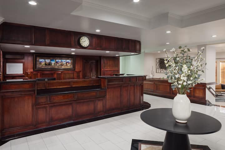 Wyndham Tucson Airport Hotel & Conference Center reception in Tucson, Arizona