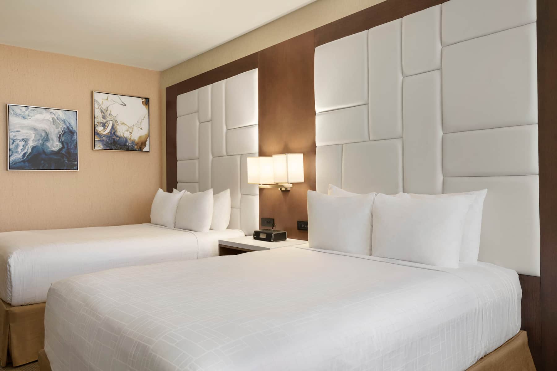 Guest room at the Wyndham Anaheim in Anaheim, California