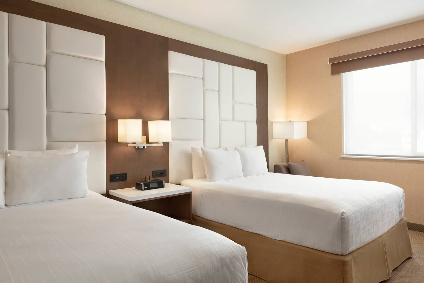 Guest room at the Wyndham Anaheim in Anaheim, California