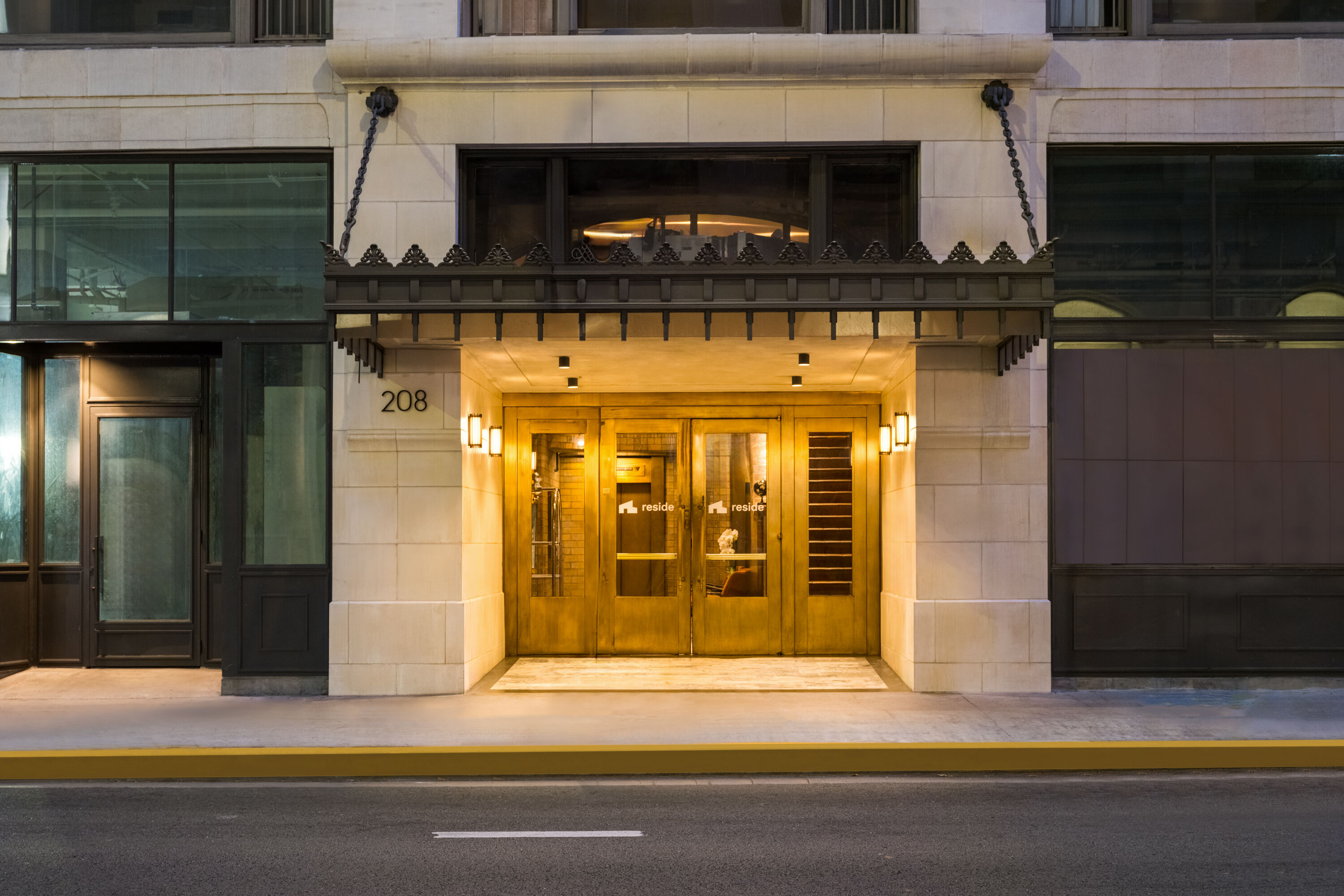 Exterior Dusk Image of Reside Craftsman Los Angeles, a Wyndham Residence hotel in Los Angeles, California