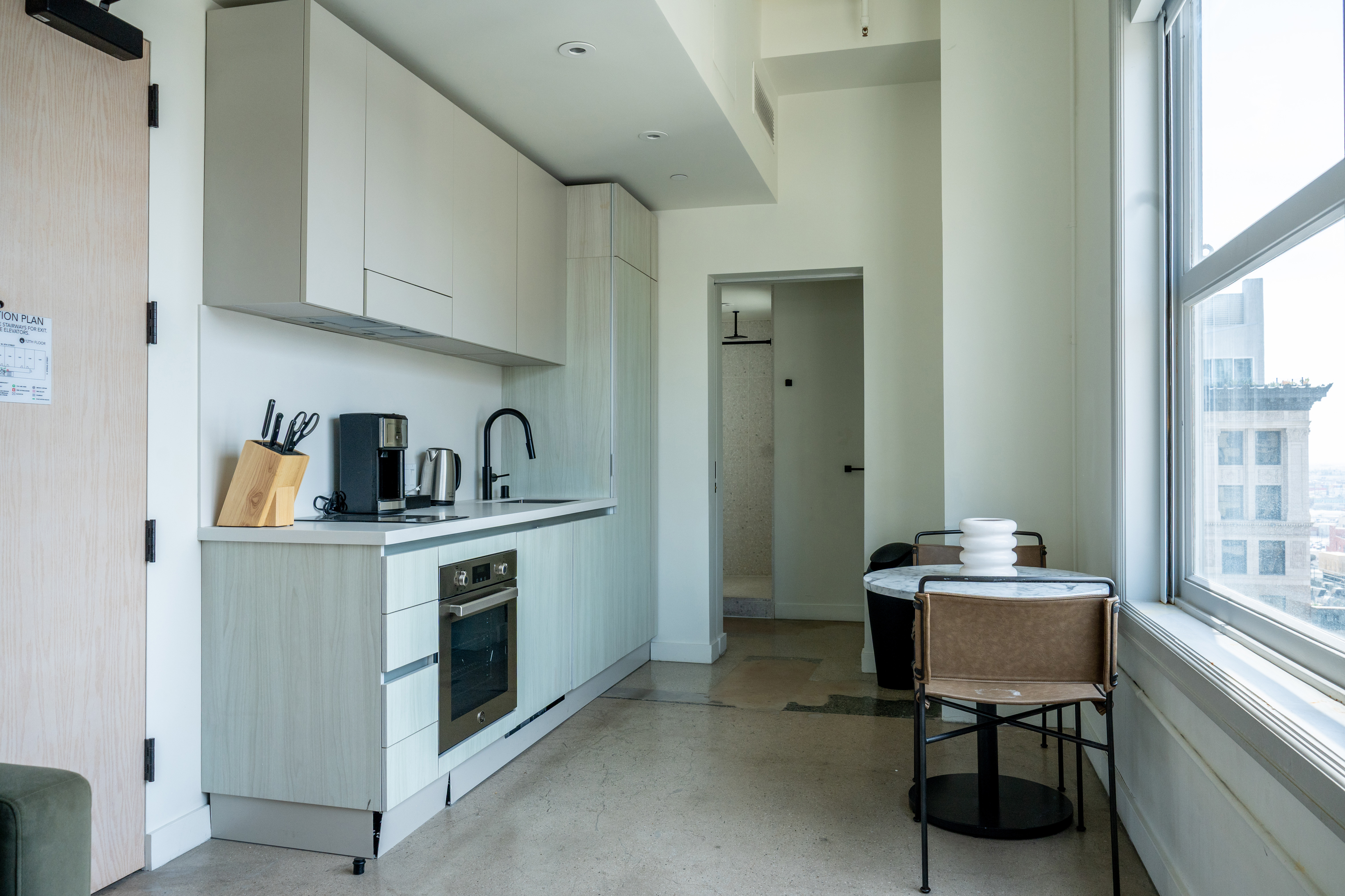 Guest room at the Reside Craftsman Los Angeles, a Wyndham Residence in Los Angeles, California