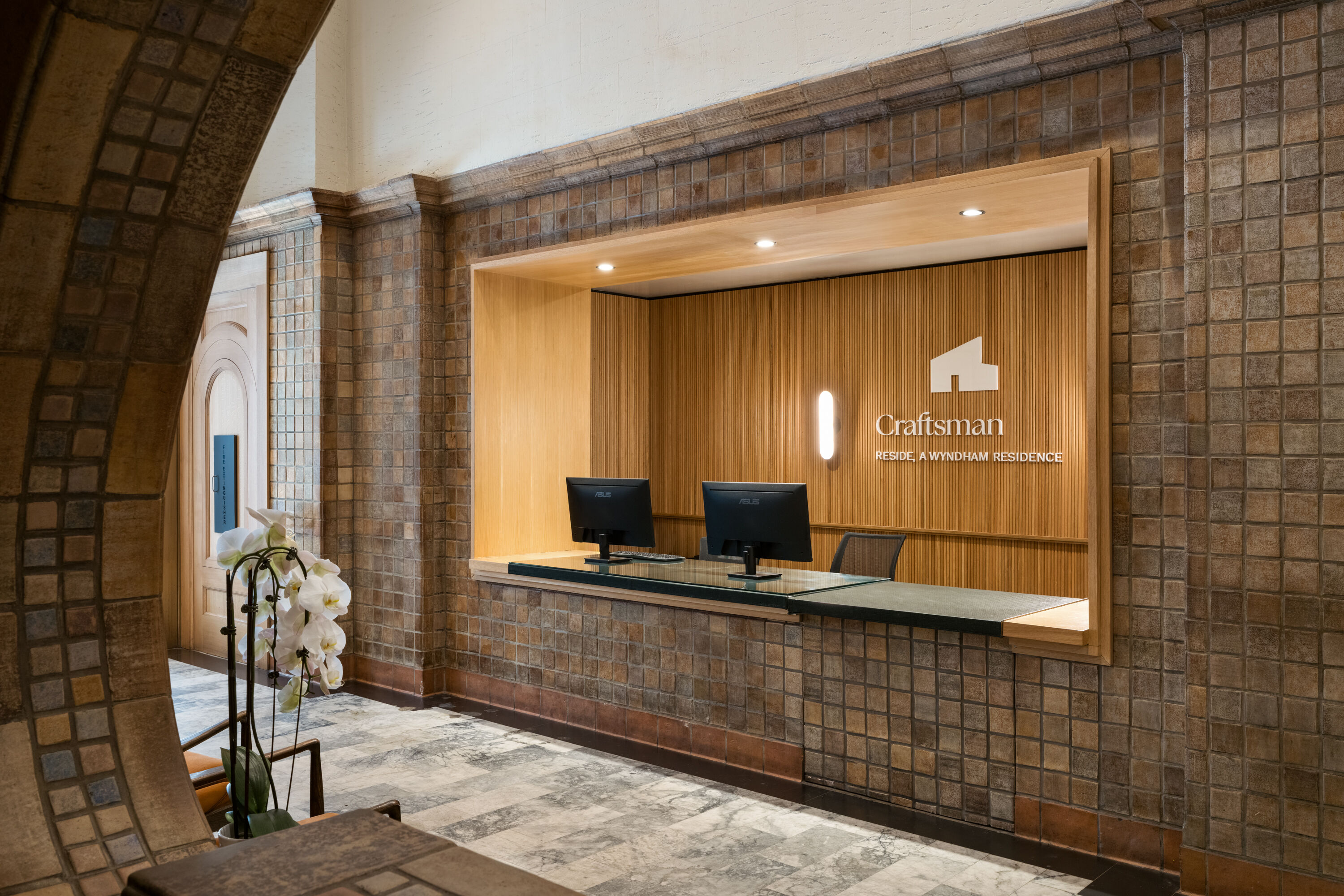Reside Craftsman Los Angeles, a Wyndham Residence reception in Los Angeles, California