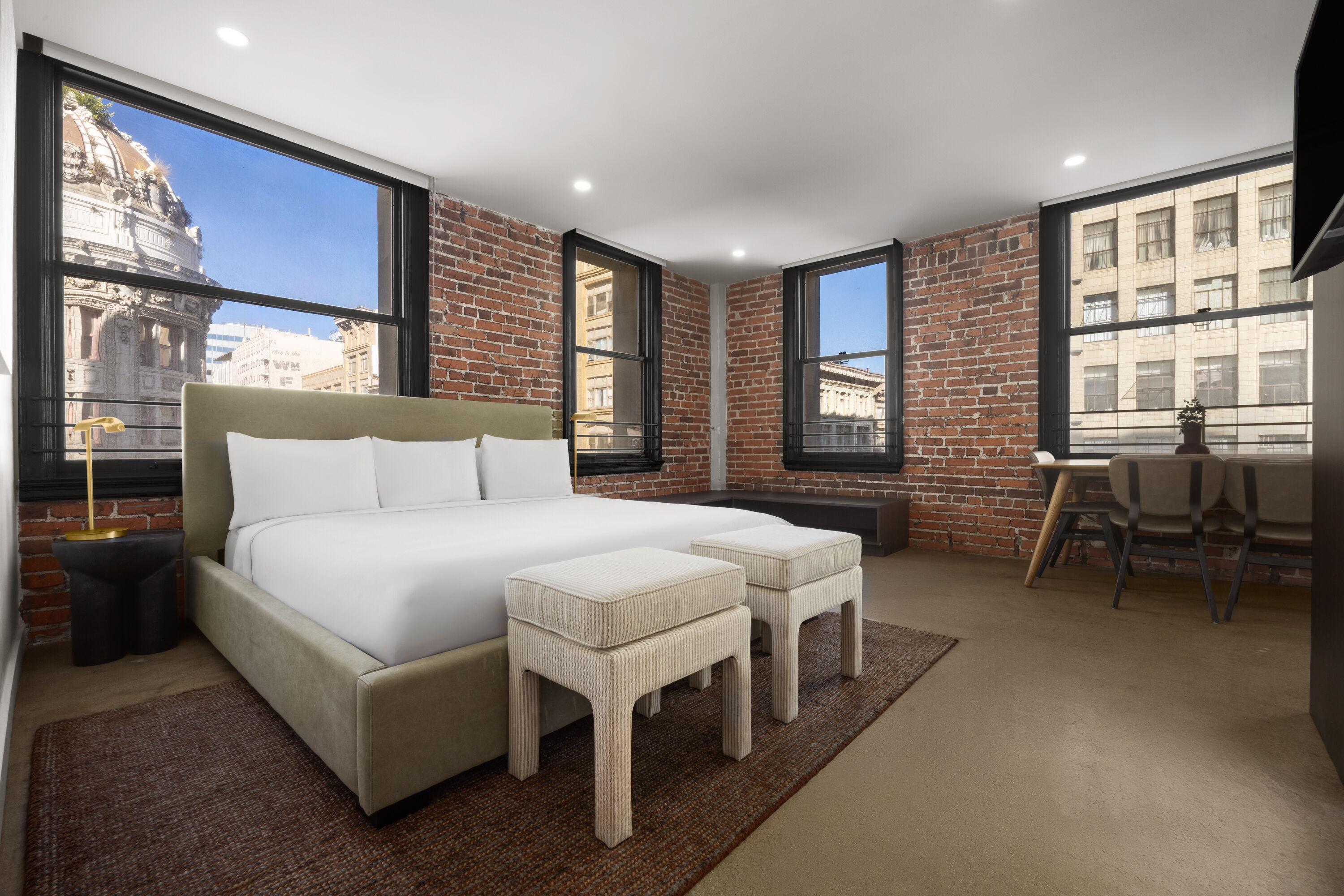 The Winfield Lofts, a Wyndham Hotel suite in Los Angeles, California