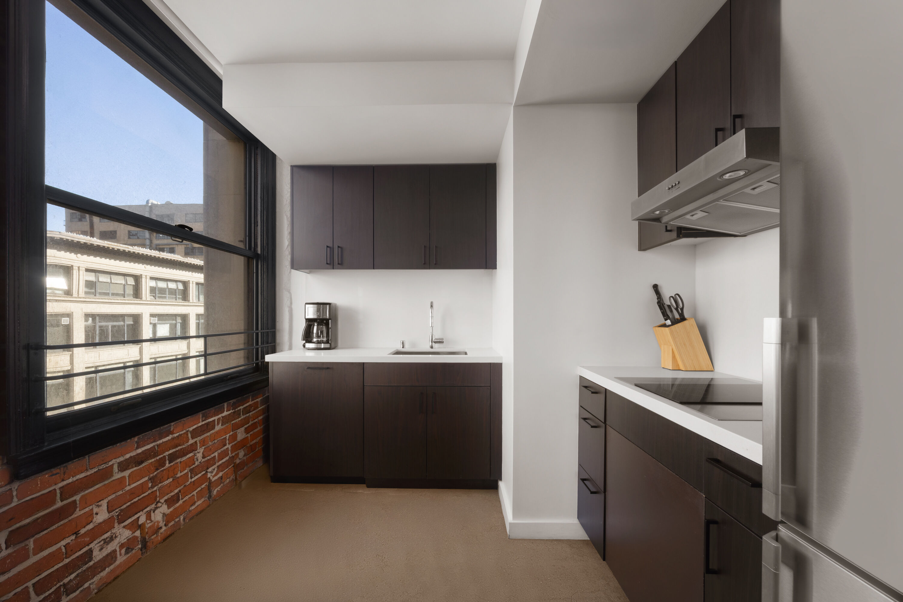 The Winfield Lofts, a Wyndham Hotel suite in Los Angeles, California