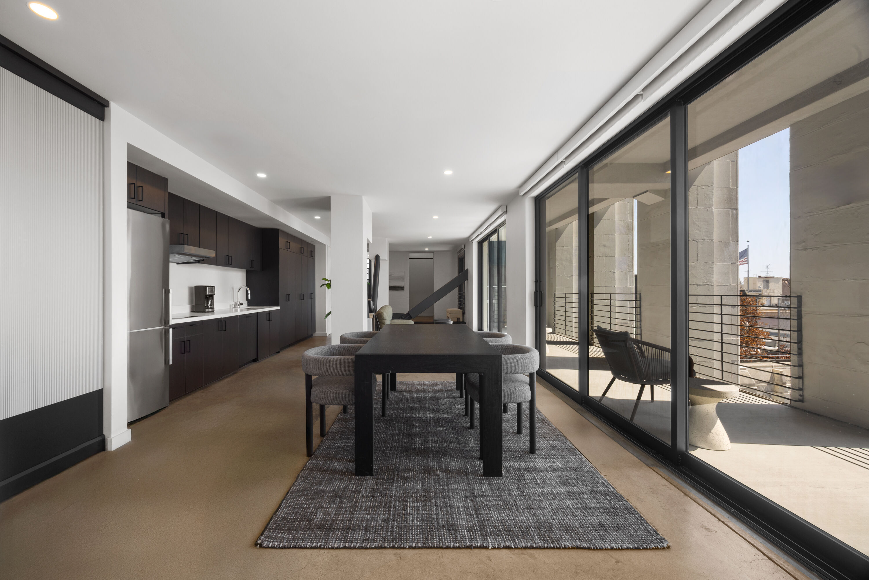 The Winfield Lofts, a Wyndham Hotel suite in Los Angeles, California