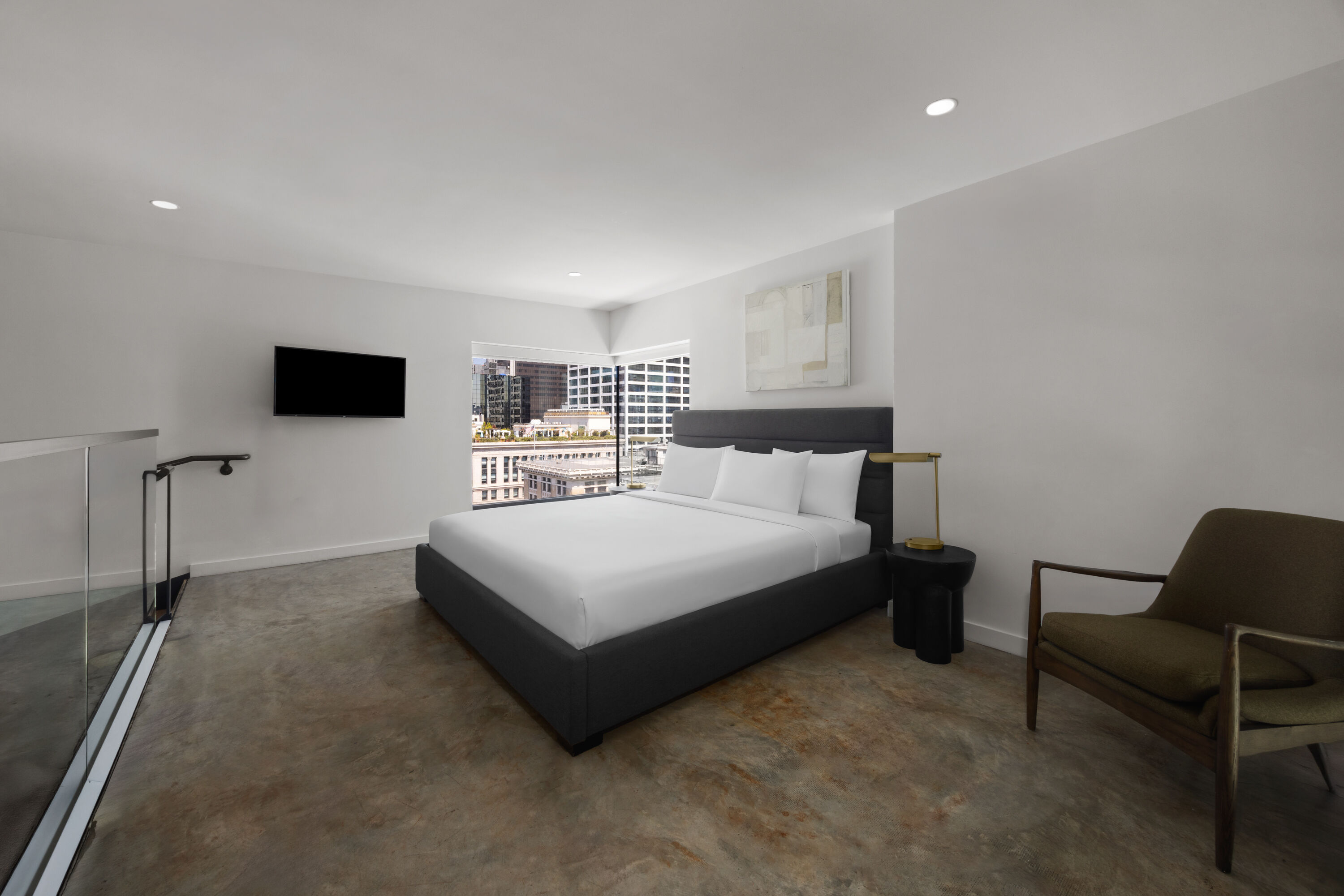 The Winfield Lofts, a Wyndham Hotel suite in Los Angeles, California