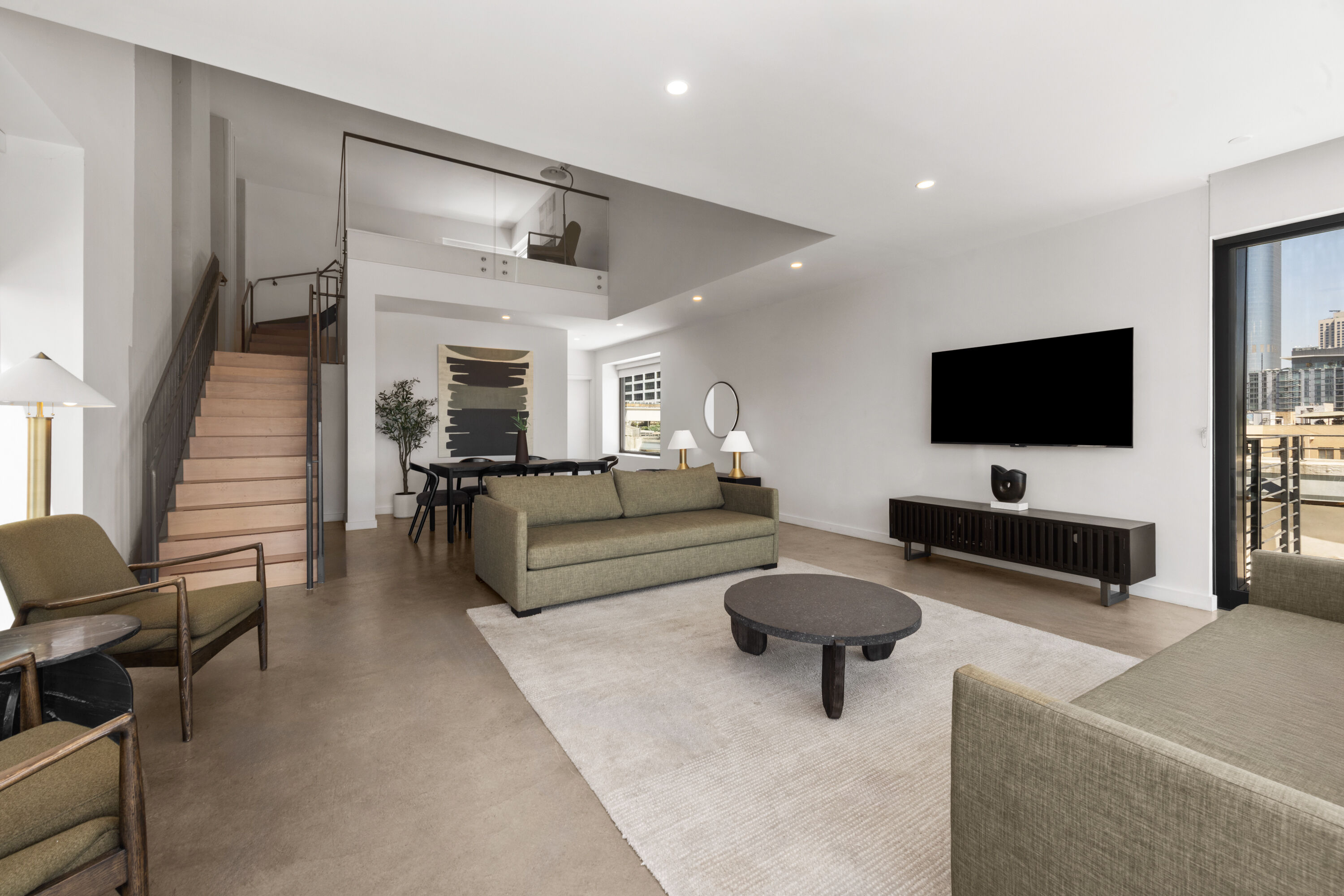 The Winfield Lofts, a Wyndham Hotel suite in Los Angeles, California