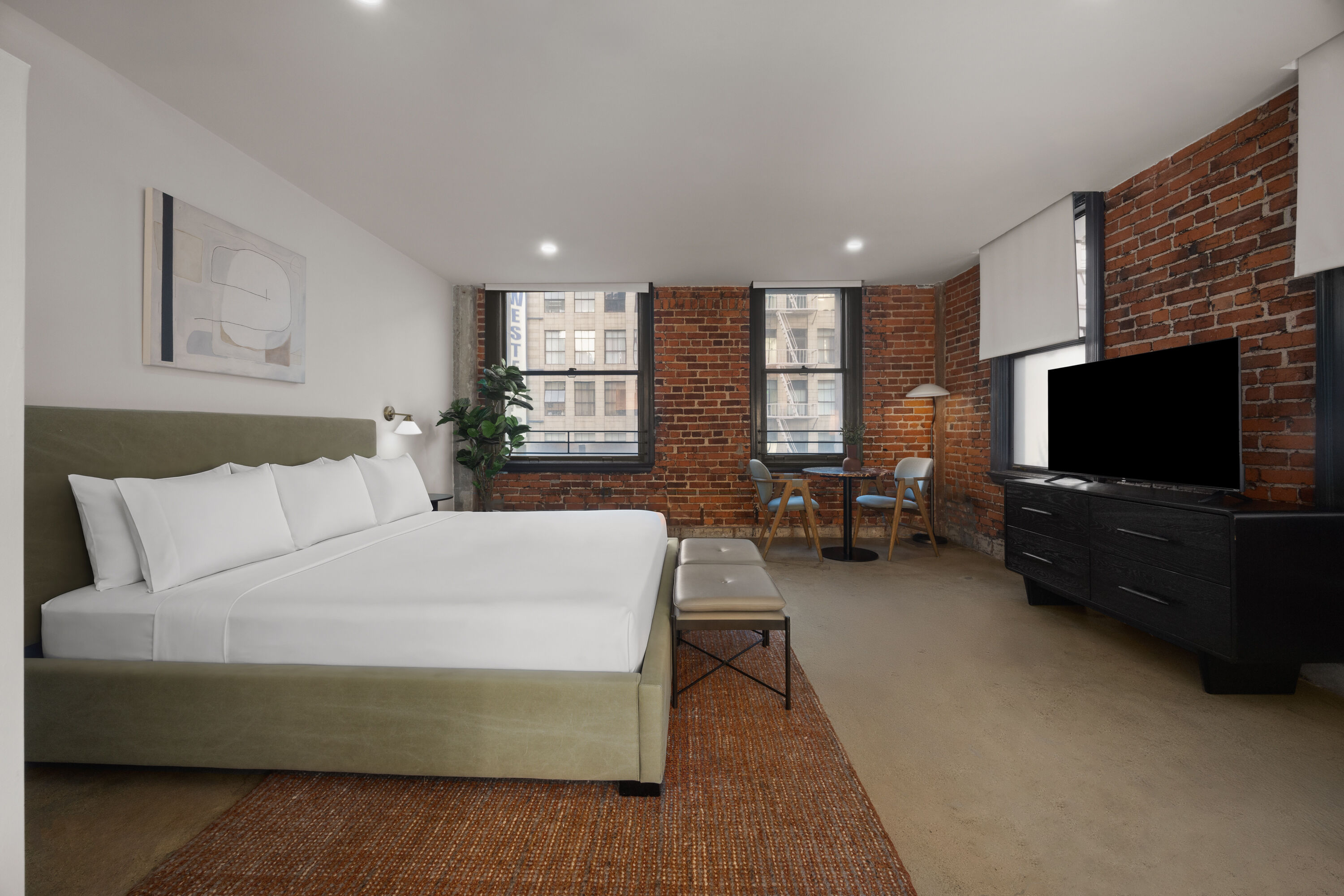 The Winfield Lofts, a Wyndham Hotel suite in Los Angeles, California