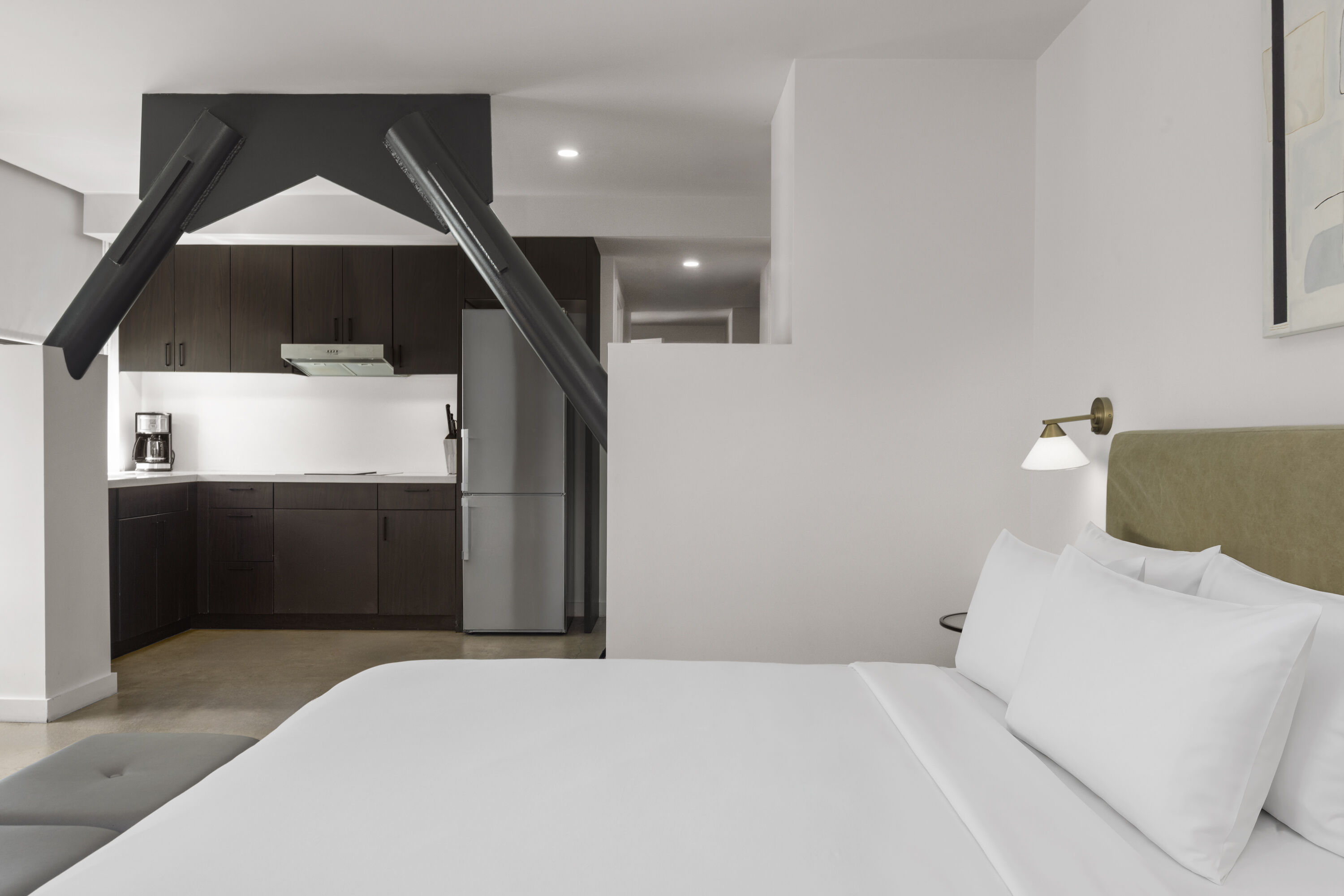 The Winfield Lofts, a Wyndham Hotel suite in Los Angeles, California