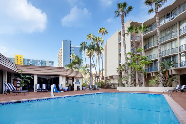 Pool at the Wyndham San Diego Bayside in San Diego, California