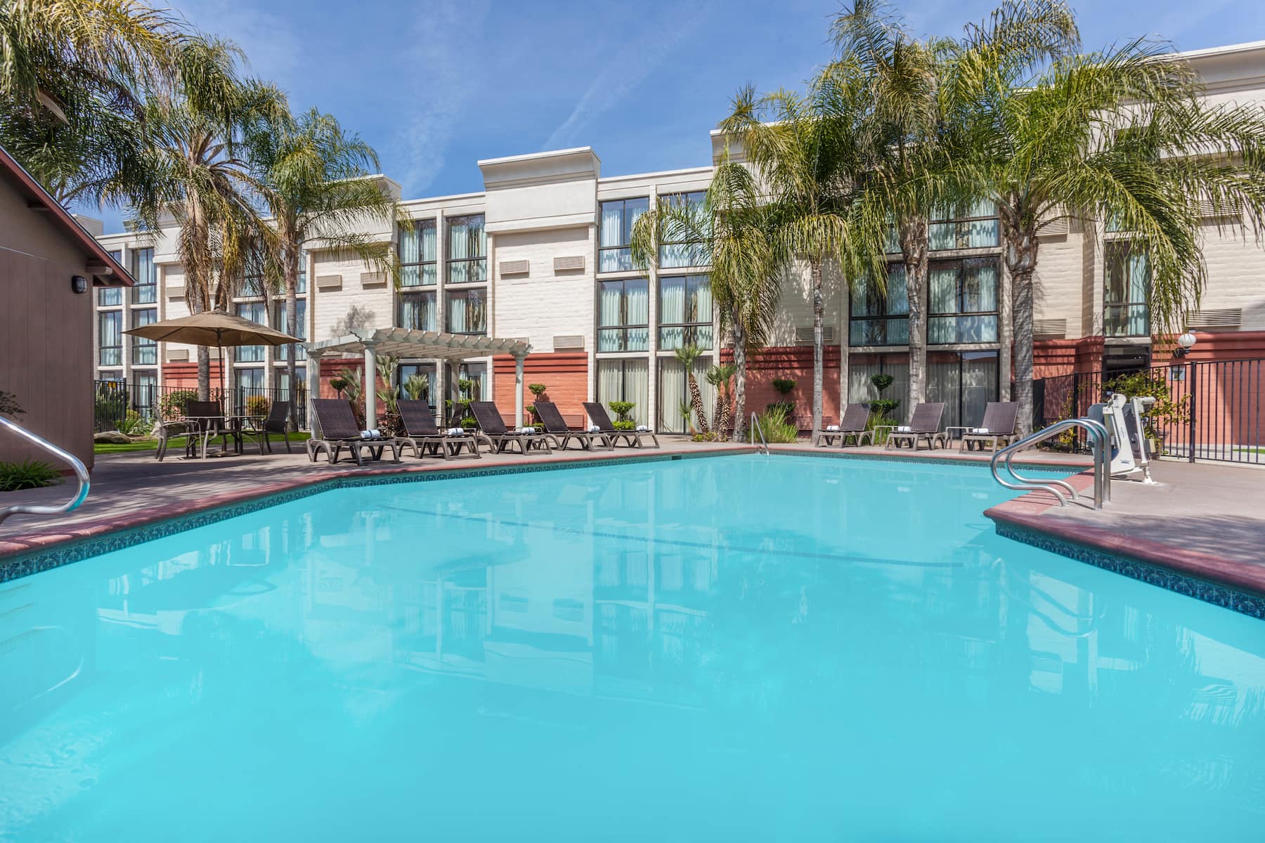 Pool at the Wyndham Visalia in Visalia, California