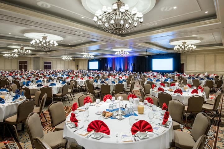 The Antlers, a Wyndham Hotel ballroom in Colorado Springs, Colorado