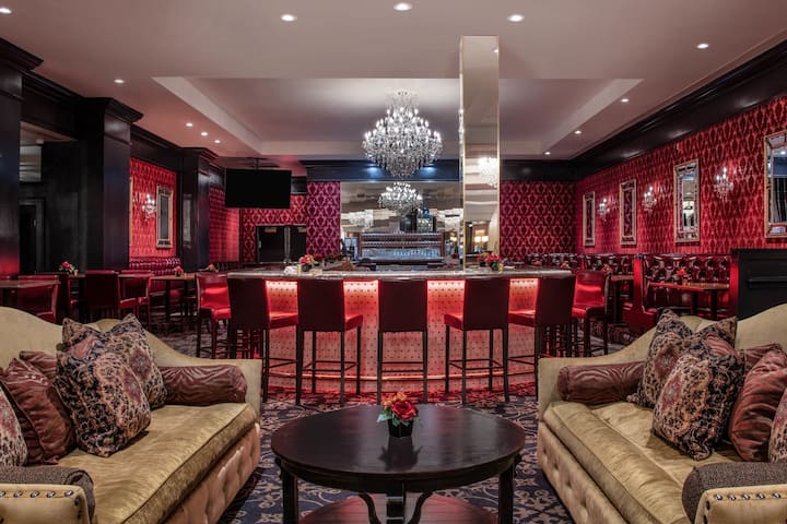 Bar at The Antlers, a Wyndham Hotel in Colorado Springs, Colorado