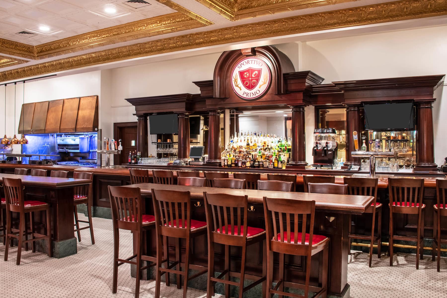 Bar at The Antlers, a Wyndham Hotel in Colorado Springs, Colorado