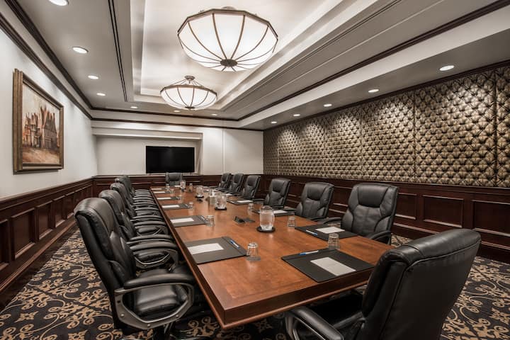 Board room at The Antlers, a Wyndham Hotel in Colorado Springs, Colorado
