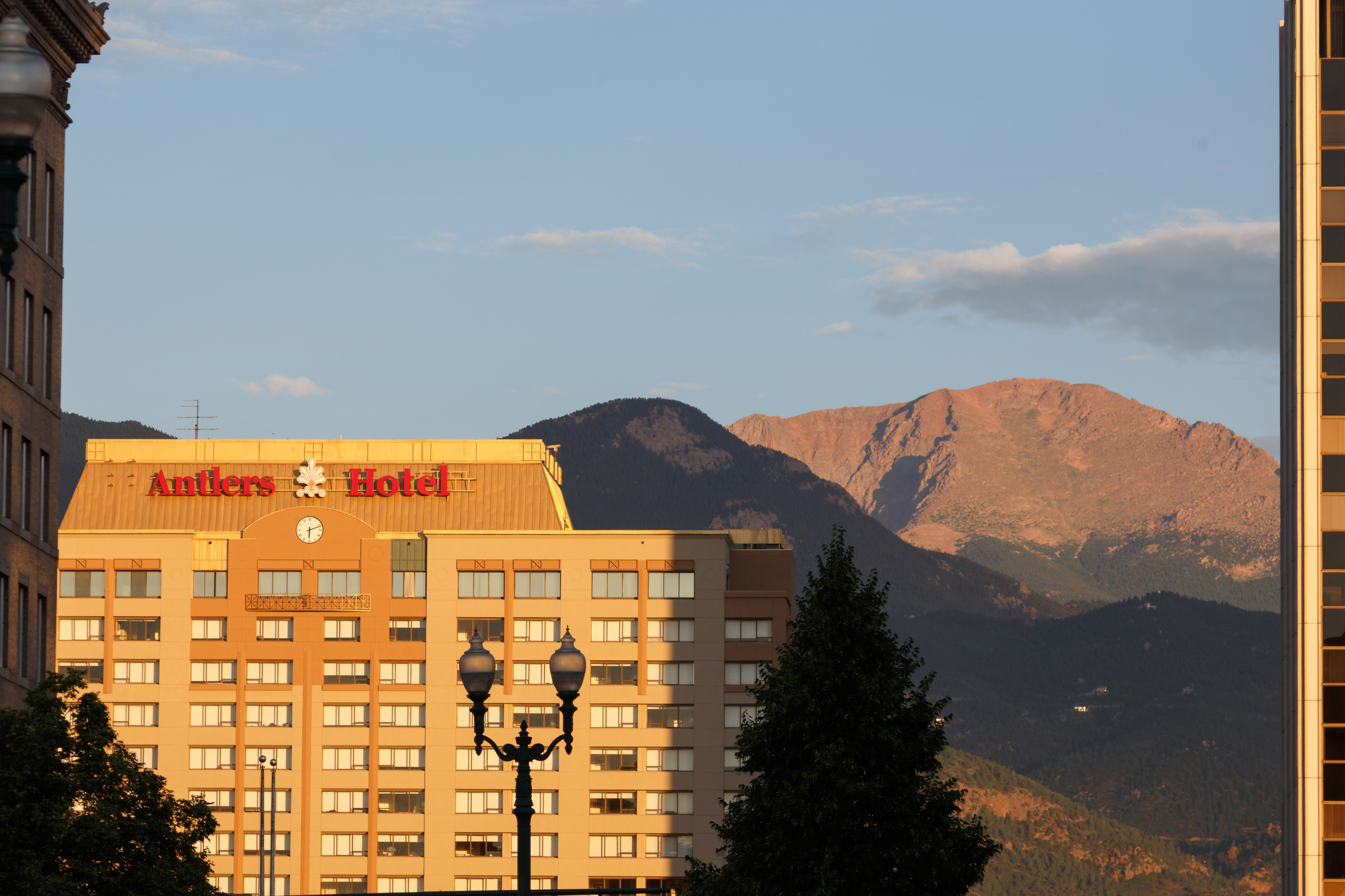 Exterior Day Image of The Antlers, A Wyndham Hotel hotel in Colorado Springs, Colorado