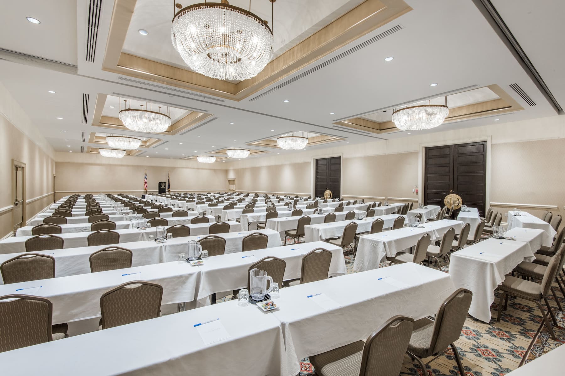 Meeting room at The Antlers, a Wyndham Hotel in Colorado Springs, Colorado