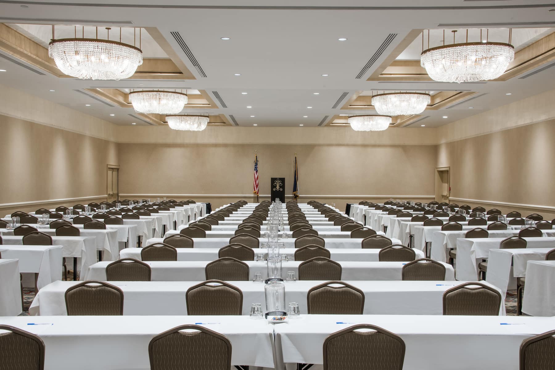 Meeting room at The Antlers, a Wyndham Hotel in Colorado Springs, Colorado
