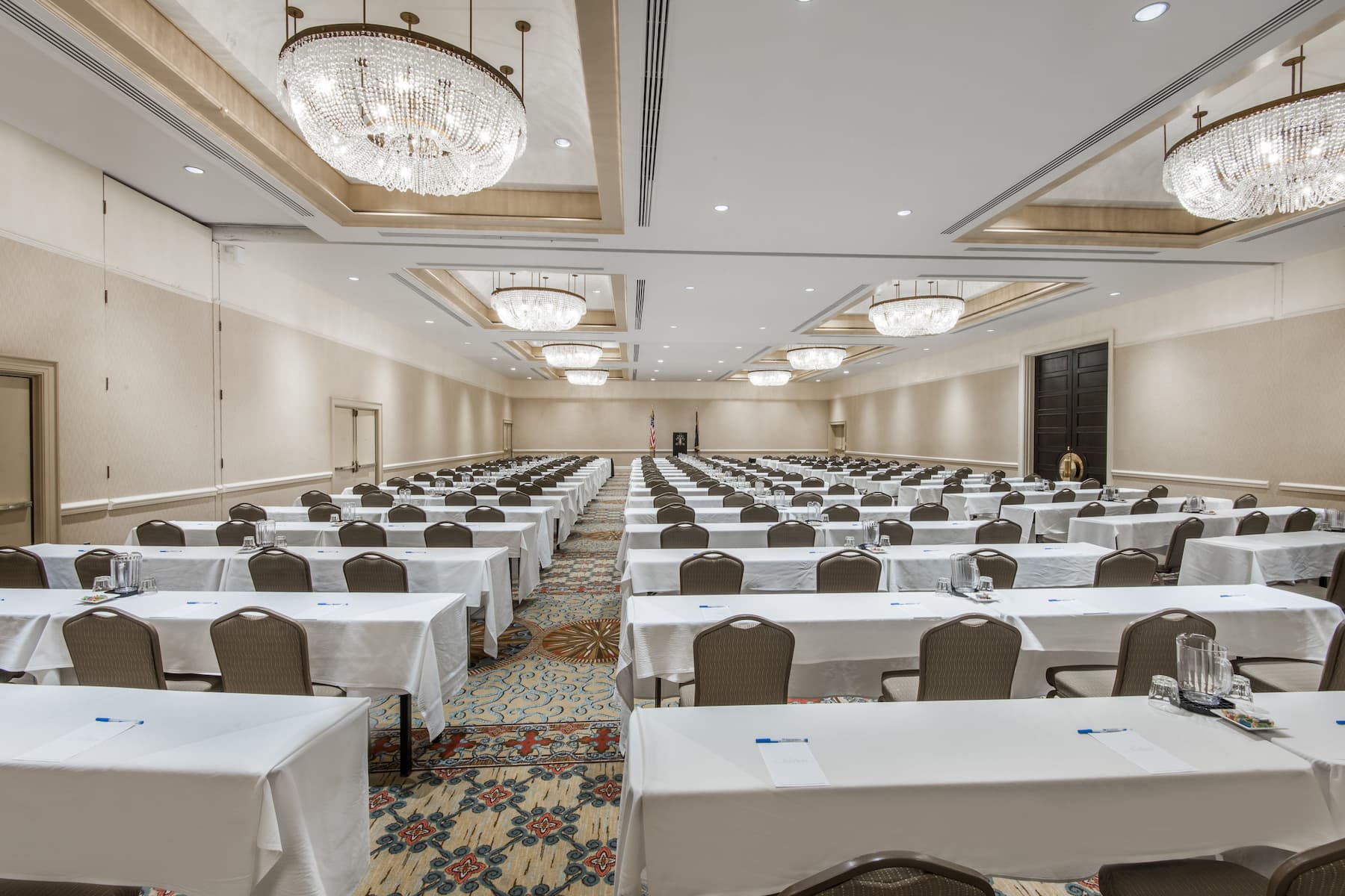 Meeting room at The Antlers, a Wyndham Hotel in Colorado Springs, Colorado