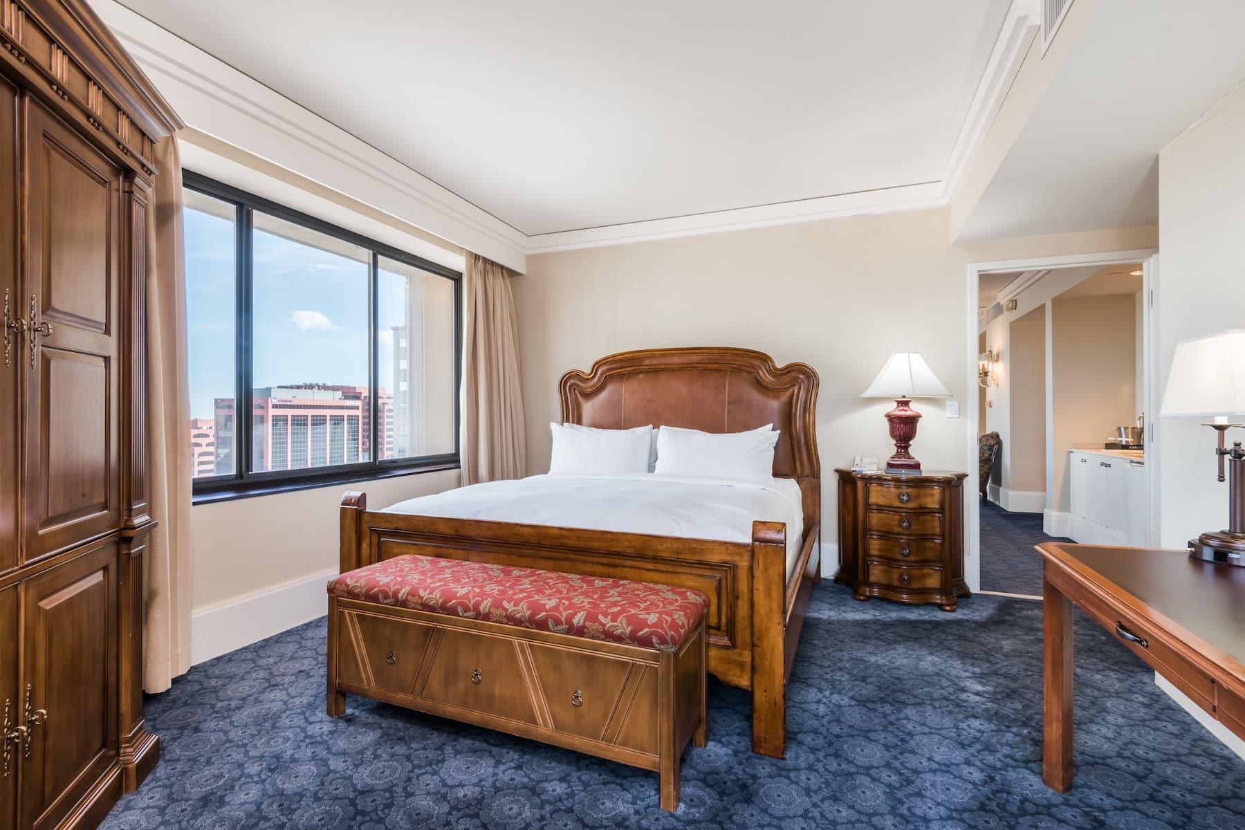 The Antlers, a Wyndham Hotel suite in Colorado Springs, Colorado