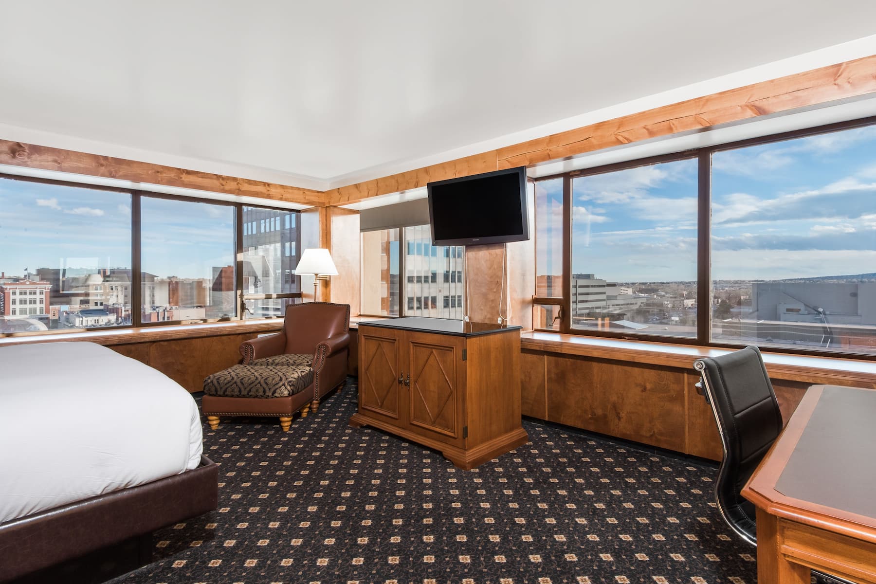 The Antlers, a Wyndham Hotel suite in Colorado Springs, Colorado
