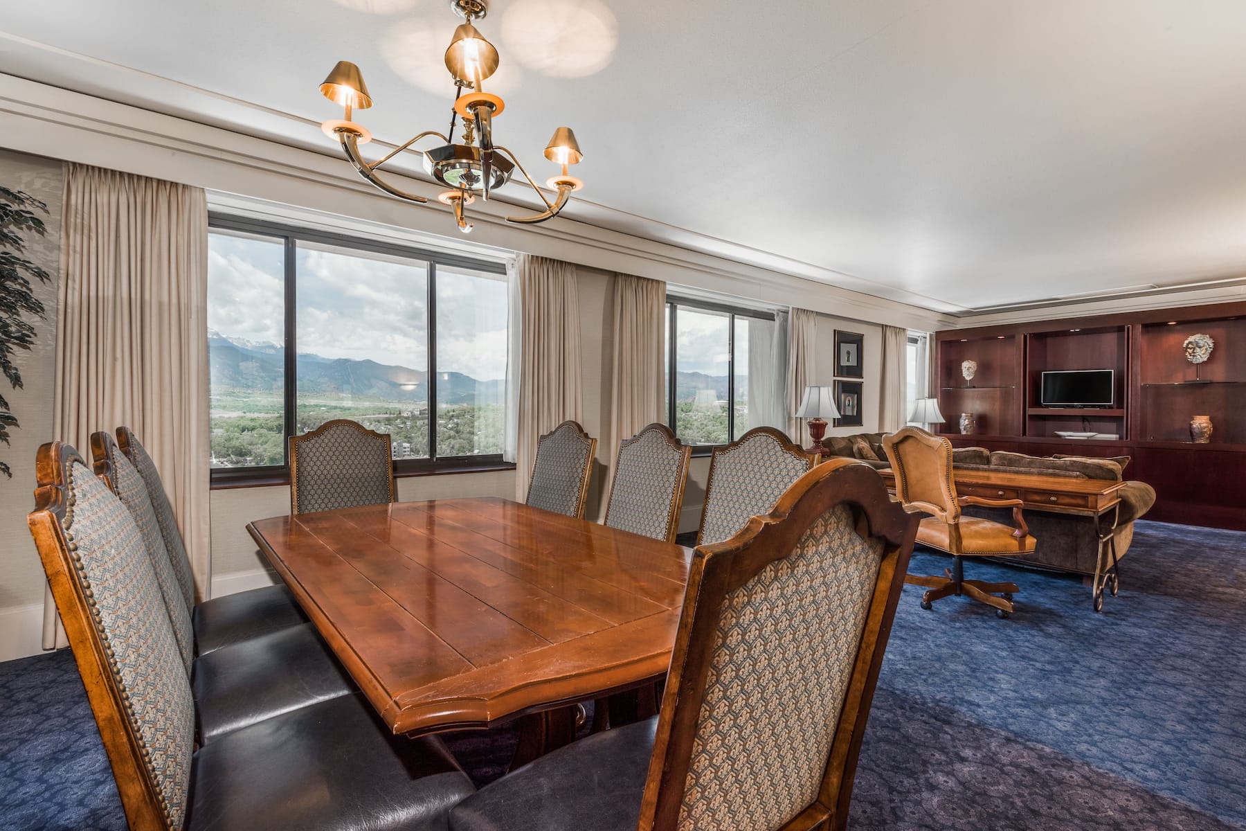 The Antlers, a Wyndham Hotel suite in Colorado Springs, Colorado
